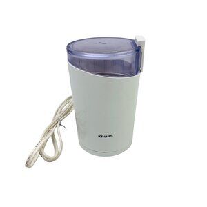 Krups Fast Touch Coffee Bean Mill Grinder Type 203 Vintage - Tested Works Great